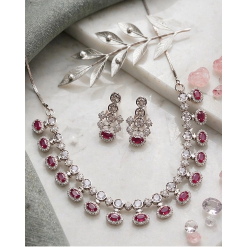 PID-66325-Women-s-Brass-Silver-Plated-Necklace-set-Red-1-1000x1000-1.webp