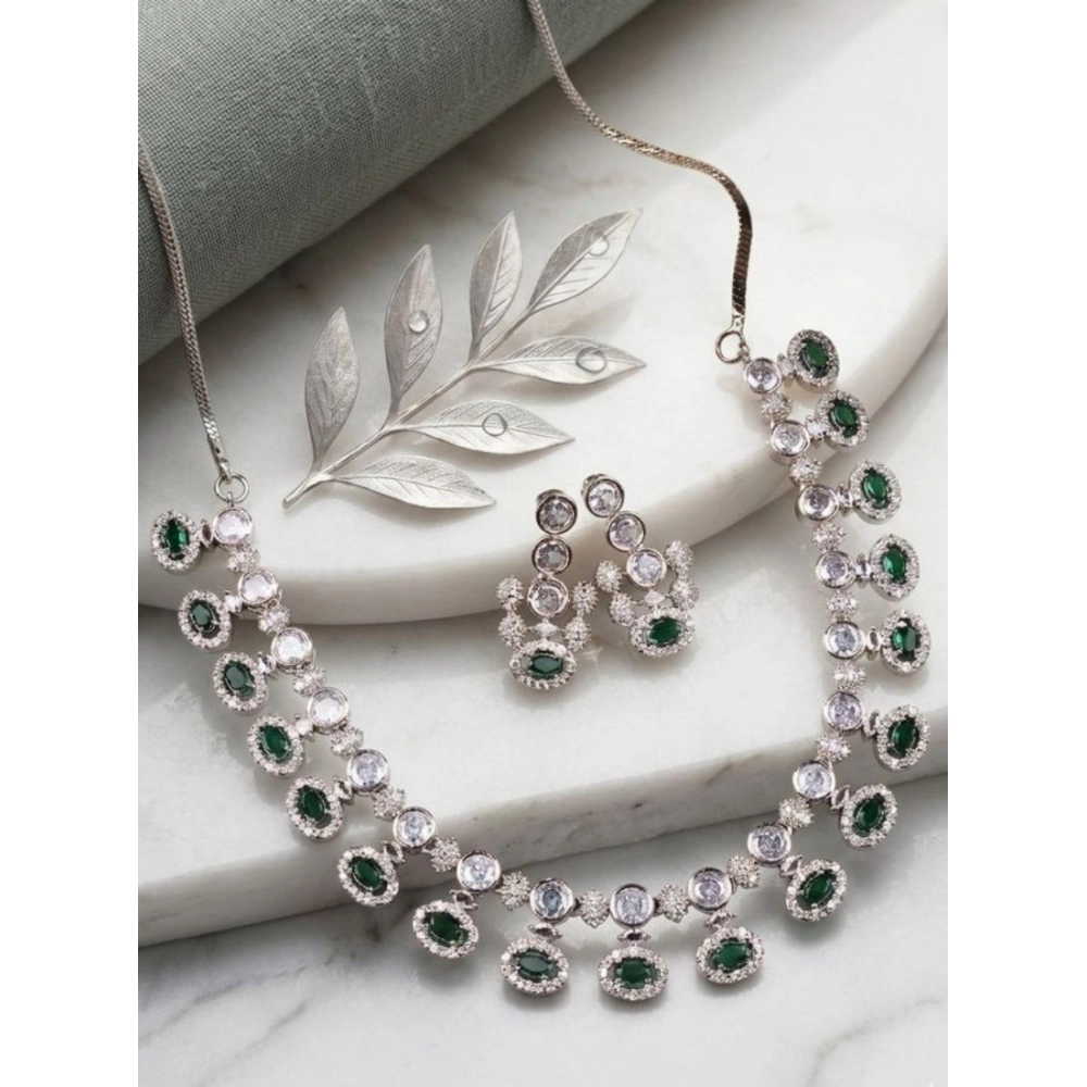 PID-66328-Women-s-Brass-Silver-Plated-Necklace-set-Green-1-1000x1000-1.webp