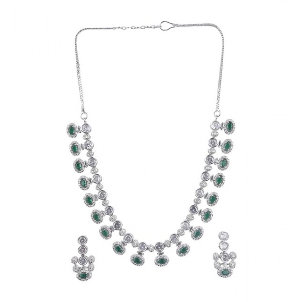 PID-66328-Women-s-Brass-Silver-Plated-Necklace-set-Green-1-1000x1000-1.webp