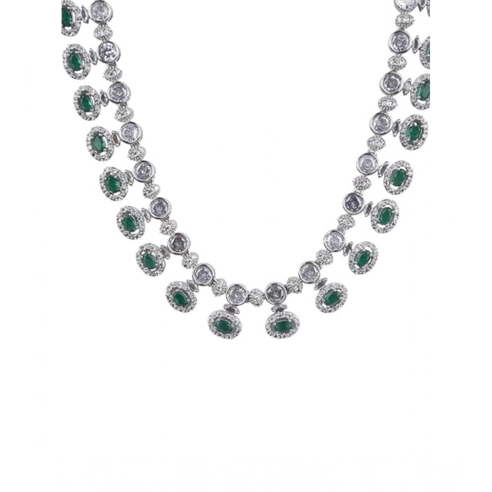 PID-66328-Women-s-Brass-Silver-Plated-Necklace-set-Green-1-1000x1000-1.webp