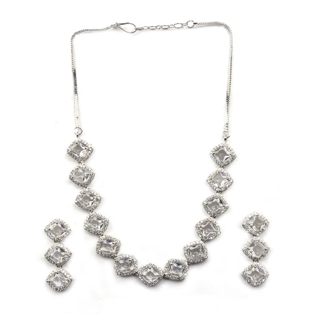 PID-66329-Women-s-Brass-Silver-Plated-Necklace-set-White-1-1000x1000-1.webp
