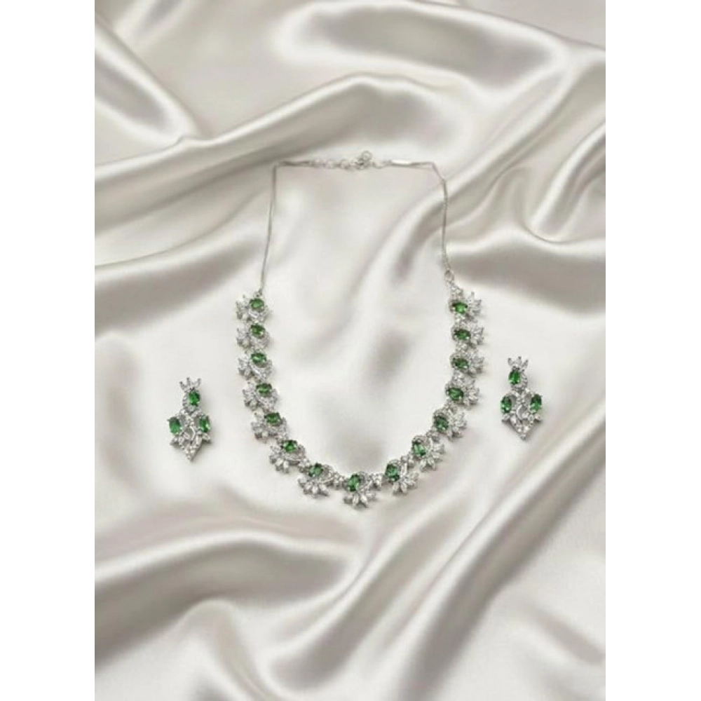 PID-66332-Women-s-Brass-Silver-Plated-Necklace-set-Green-1-1000x1000-1.webp