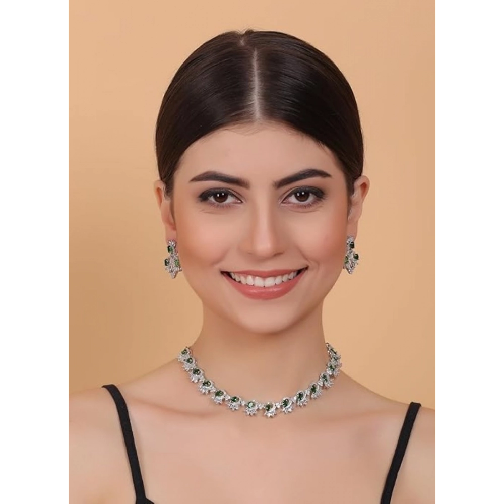 PID-66332-Women-s-Brass-Silver-Plated-Necklace-set-Green-1-1000x1000-1.webp