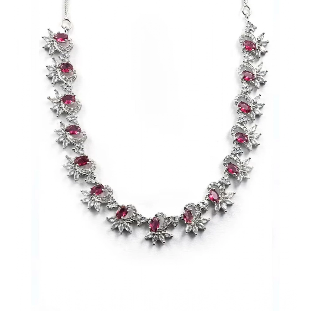 PID-66336-Women-s-Brass-Silver-Plated-Necklace-set-Red-1-1000x1000-1.webp
