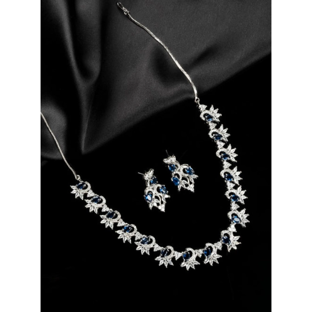 PID-66337-Women-s-Brass-Silver-Plated-Necklace-set-Blue-1-1000x1000-1.webp