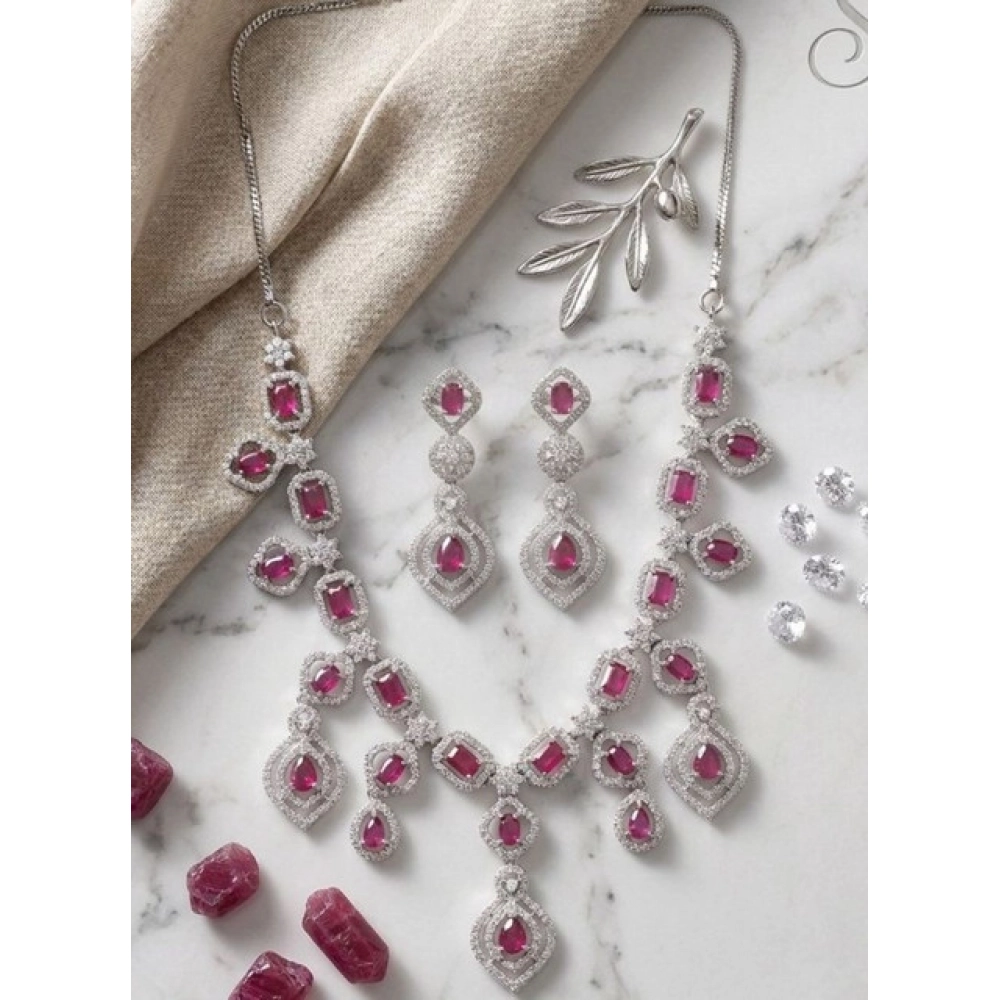 PID-66341-Women-s-Brass-Silver-Plated-Necklace-set-Red-1-1000x1000-1.webp