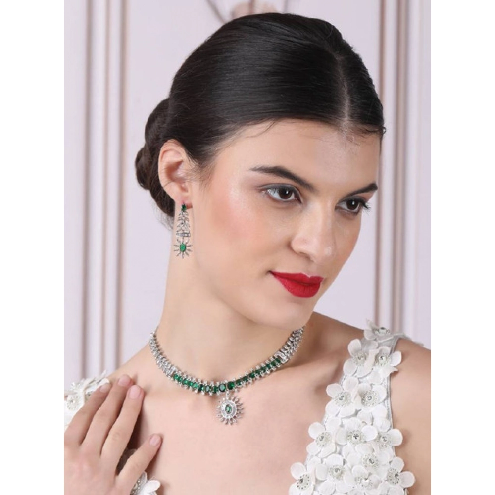 PID-66347-Women-s-Brass-Silver-Plated-Necklace-set-Green-1-1000x1000-1.webp