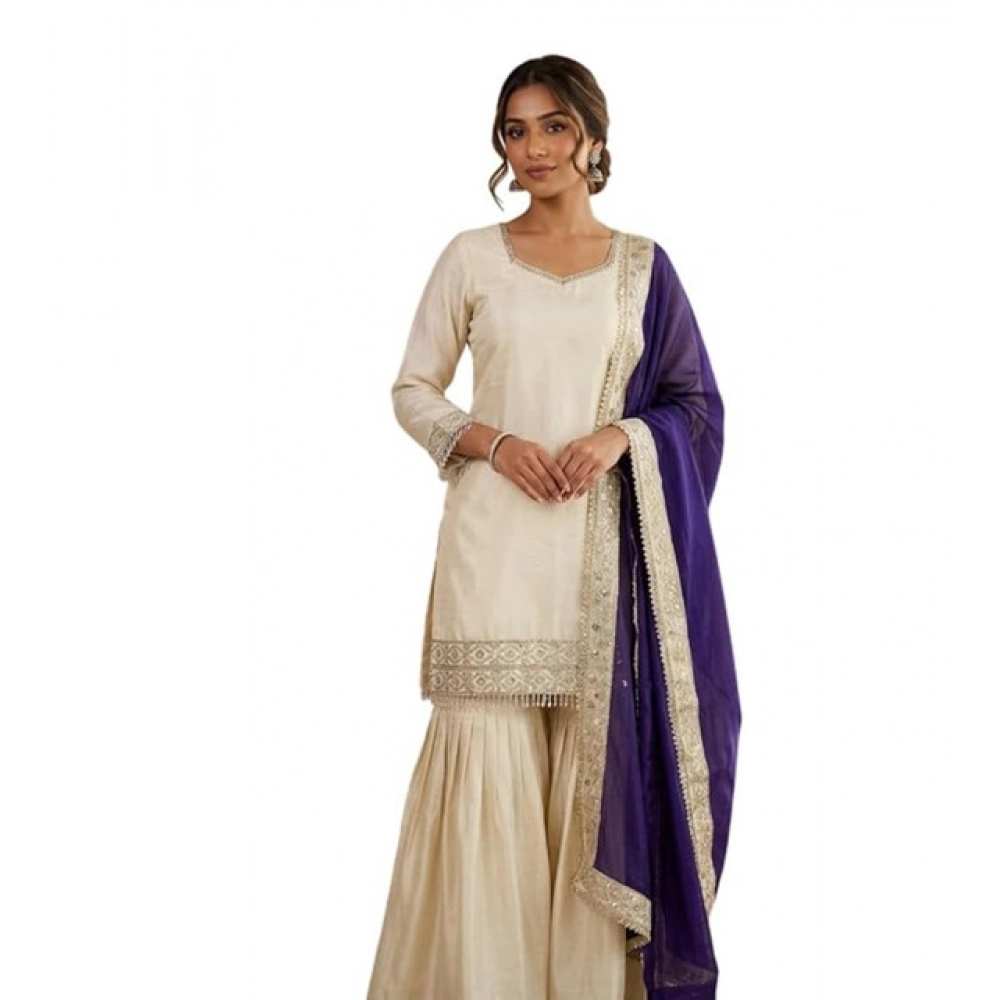 PID-66485-Women-s-Silk-Embroidered-3-4th-Sleeve-Round-Kurti-With-Palazzo-and-Dupatta-Set-Cream-1-1000x1000-1.webp