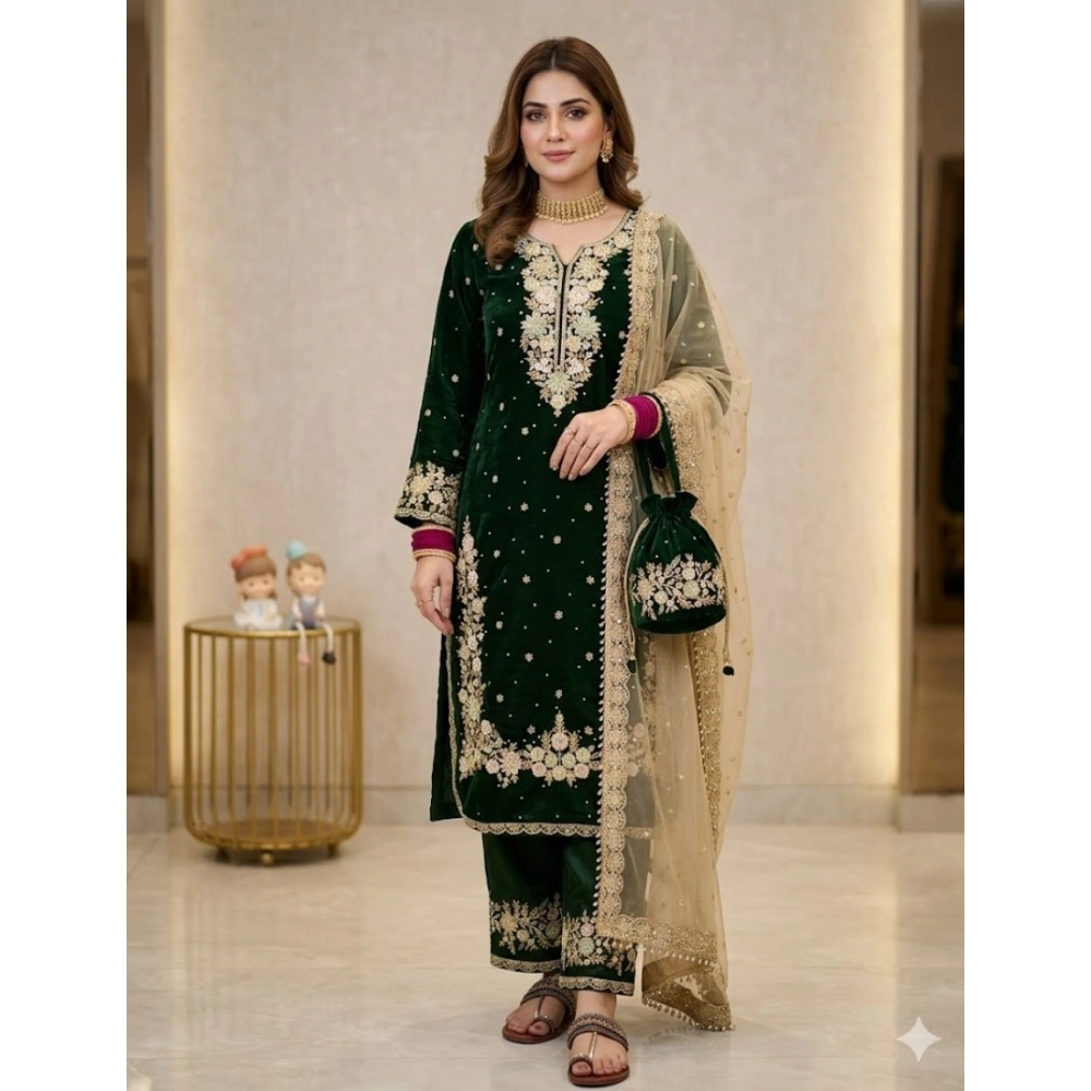 PID-66494-Women-s-Silk-Embroidered-3-4th-Sleeve-Round-Kurti-With-Palazzo-and-Dupatta-Set-Dark-Gree-1000x1000-1.webp