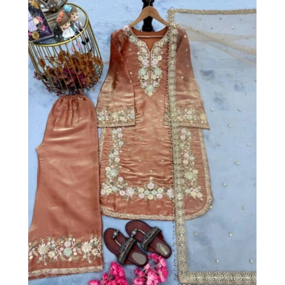PID-66495-Women-s-Silk-Embroidered-3-4th-Sleeve-Round-Kurti-With-Palazzo-and-Dupatta-Set-Orange-1-1000x1000-1.webp