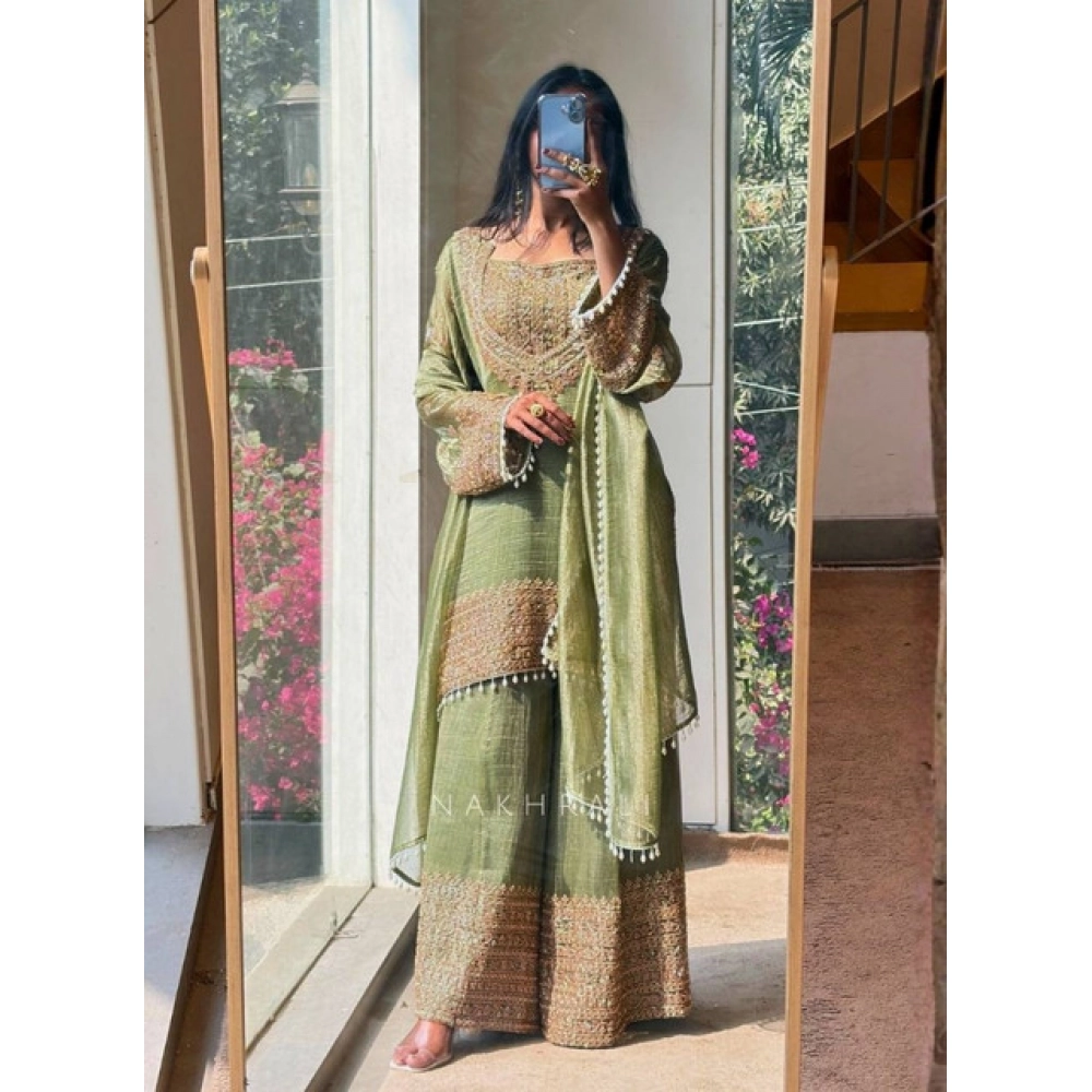 PID-66501-Women-s-Silk-Embroidered-3-4th-Sleeve-Round-Kurti-With-Sarara-and-Dupatta-Set-Green-1-1000x1000-1.webp